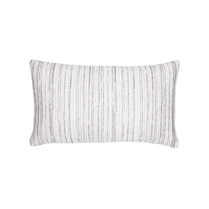 
                  Designer Lumbar Pillow Luxe Stripe Pebble - Image 1
                