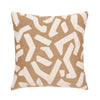 Elaine Smith 22 Square Pillow Fascination Caramel