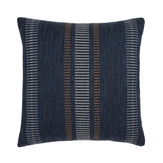 Elaine Smith 22 Square Pillow Journey Indigo