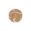 12" Round Elaine Smith Orb Pillow Instinct Caramel