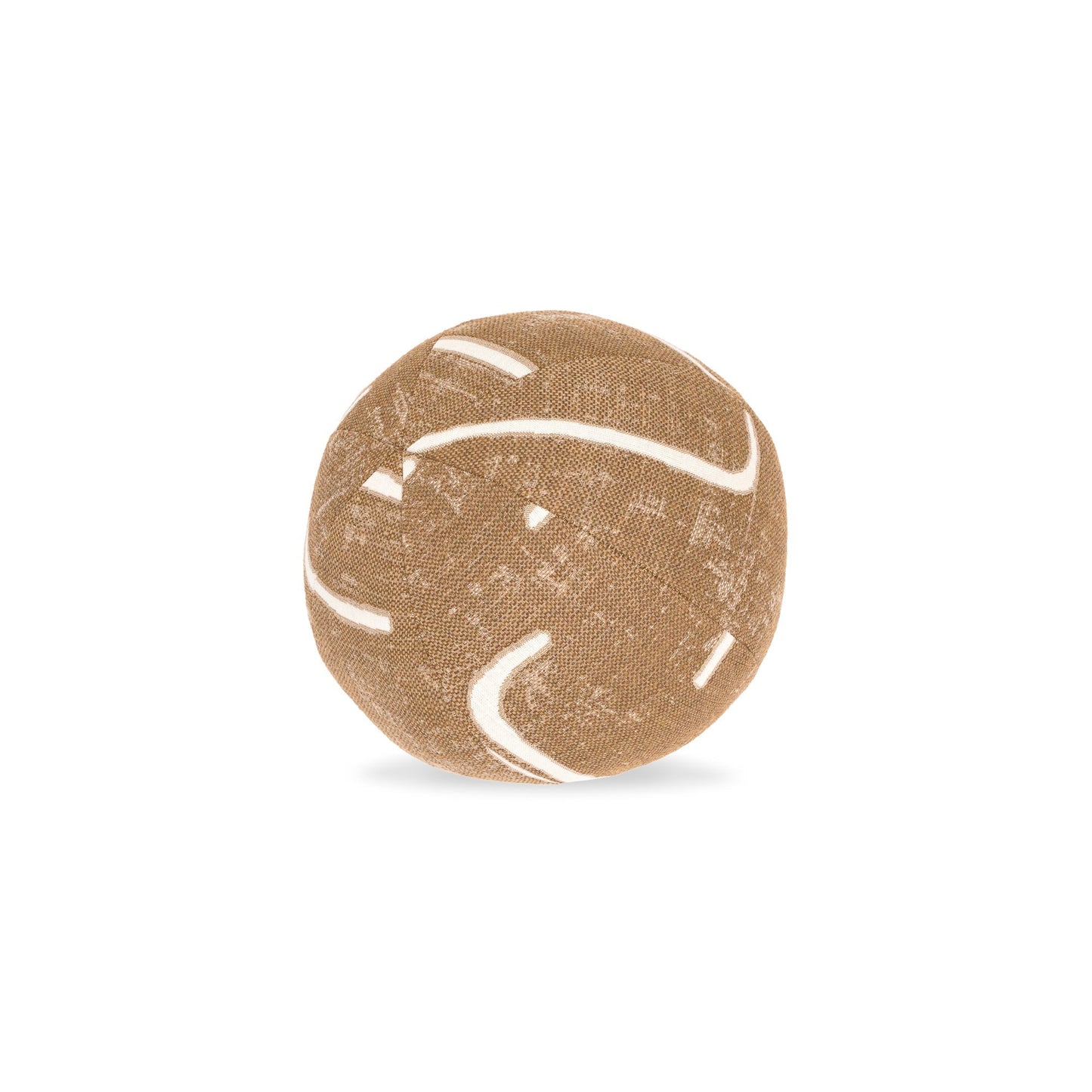 12" Round Elaine Smith Orb Pillow Instinct Caramel, image 1