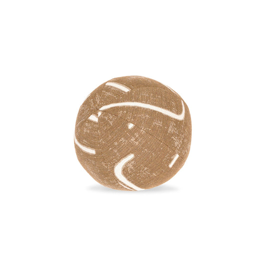 12" Round Elaine Smith Orb Pillow Instinct Caramel