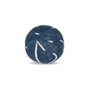 12" Round Elaine Smith Orb Pillow Instinct Denim