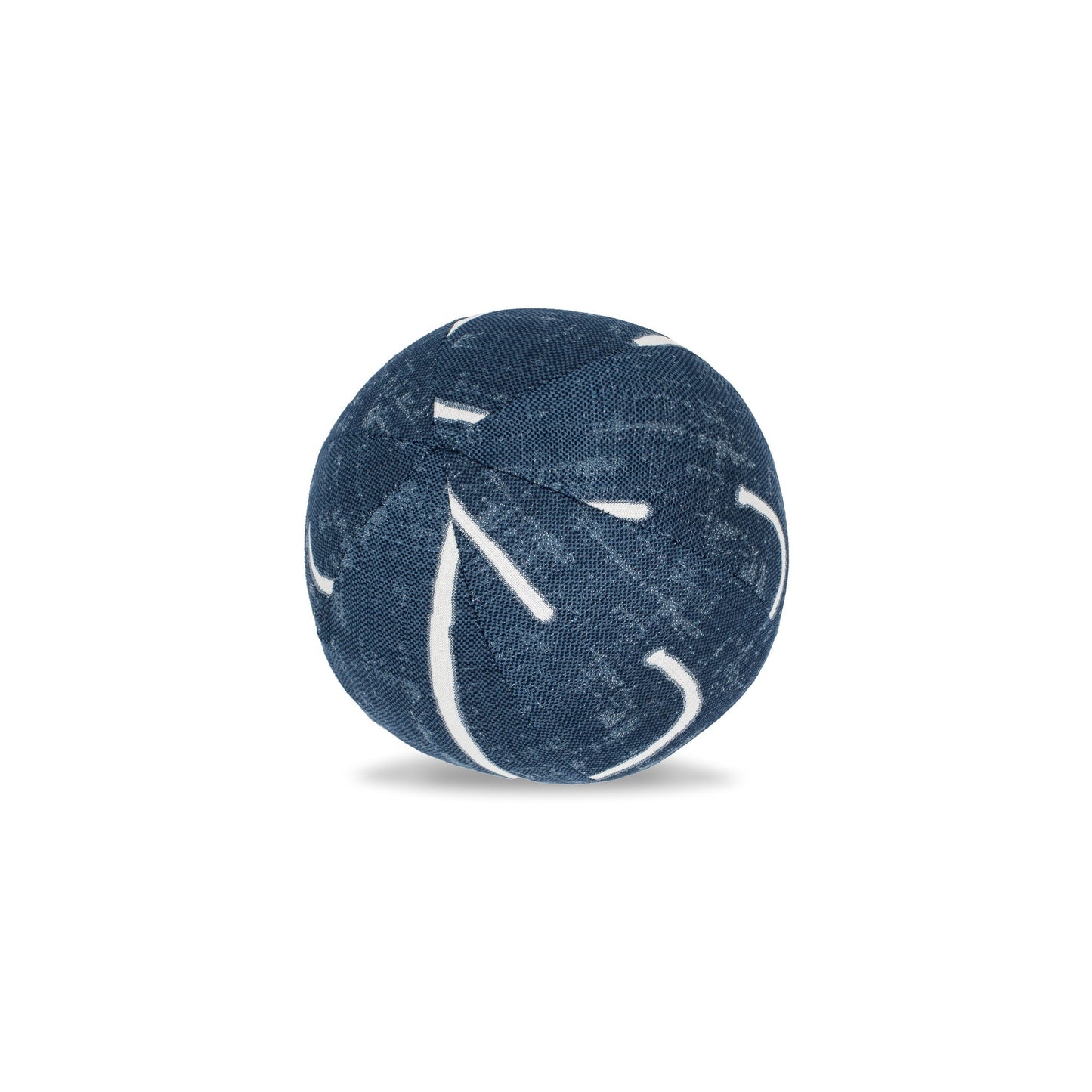 12" Round Elaine Smith Orb Pillow Instinct Denim, image 1