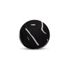 12 Round Elaine Smith Orb Pillow Instinct Ebony