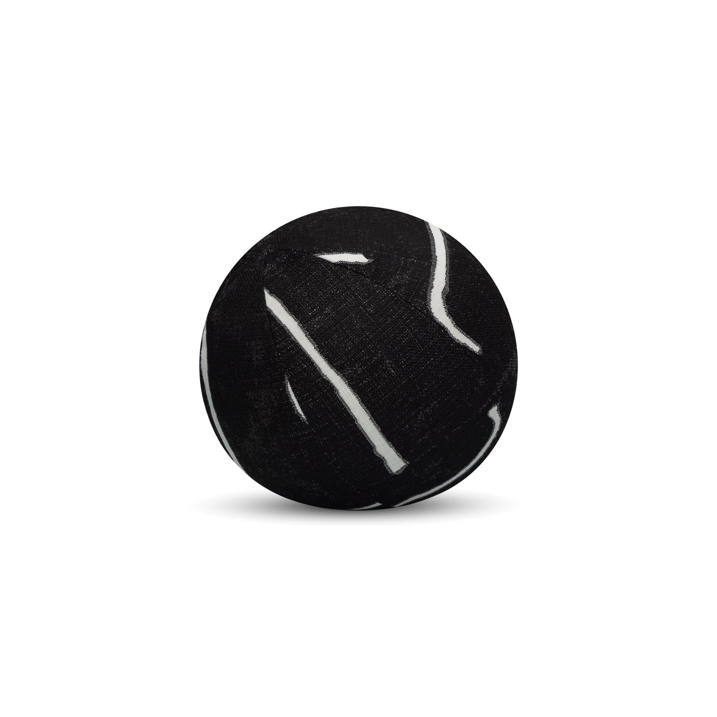 12 Round Elaine Smith Orb Pillow Instinct Ebony, image 1
