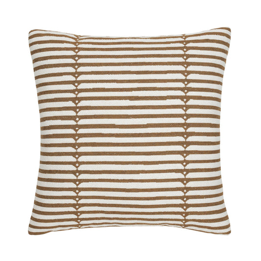 Elaine Smith 22 Square Pillow Sincerity Caramel