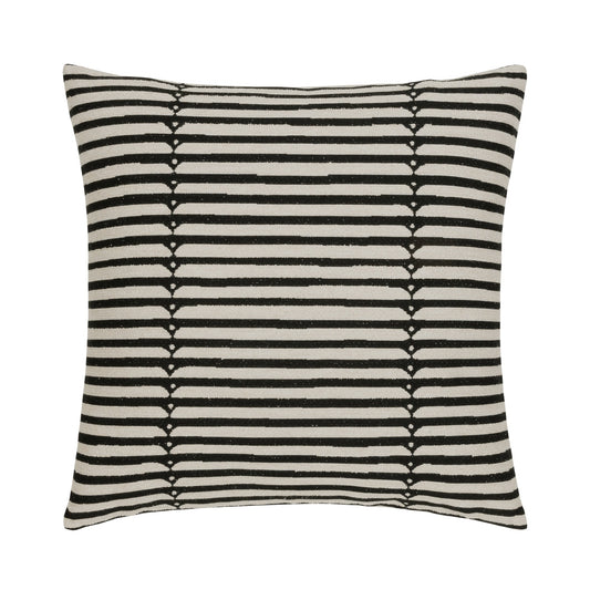 Elaine Smith 22 Square Pillow Sincerity Ebony