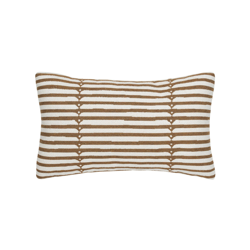 Elaine Smith Sincerity Caramel 12 x 20 Pillow