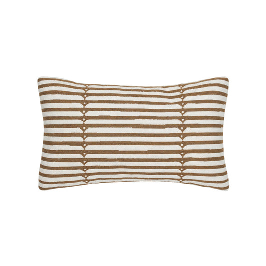 Elaine Smith Sincerity Caramel 12 x 20 Pillow