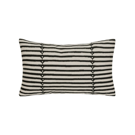 Elaine Smith Sincerity Ebony 12 x 20 Pillow