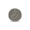 12" Round Elaine Smith Orb Pillow Sincerity Ebony