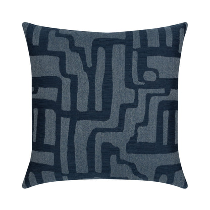 
                  22" Square Elaine Smith Pillow  Noble Indigo - Image 7
                