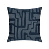 20" Square Elaine Smith Pillow  Noble Indigo