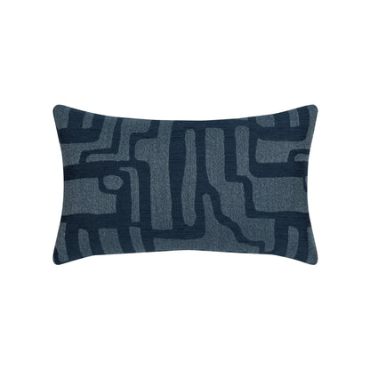 
                  12" x 20" Elaine Smith Pillow  Noble Indigo - Image 7
                