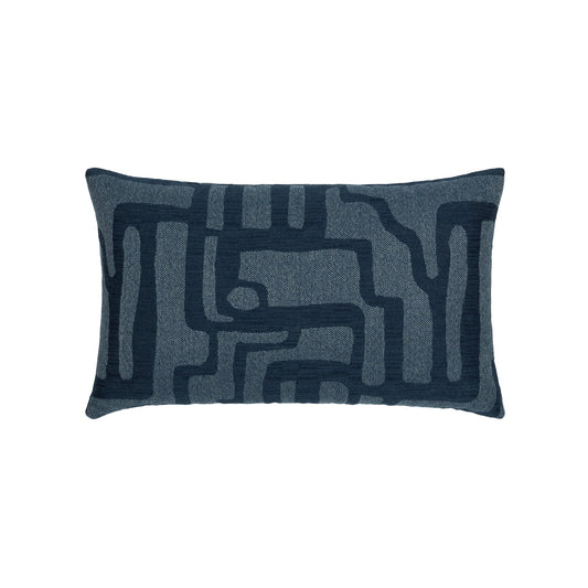Elaine Smith Noble Indigo 12 x 20 Pillow