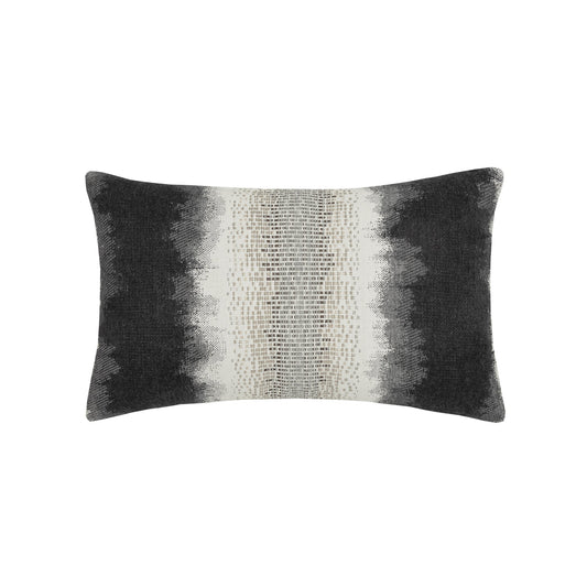 Elaine Smith Resilience Charcoal 12 x 20 Pillow