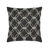 20" Square Elaine Smith Pillow Carbon Rope