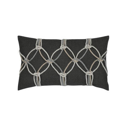 
                  12" x 20" Elaine Smith Pillow Carbon Rope - Image 1
                