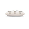 12" x 20" Elaine Smith Pillow Grigio Rope