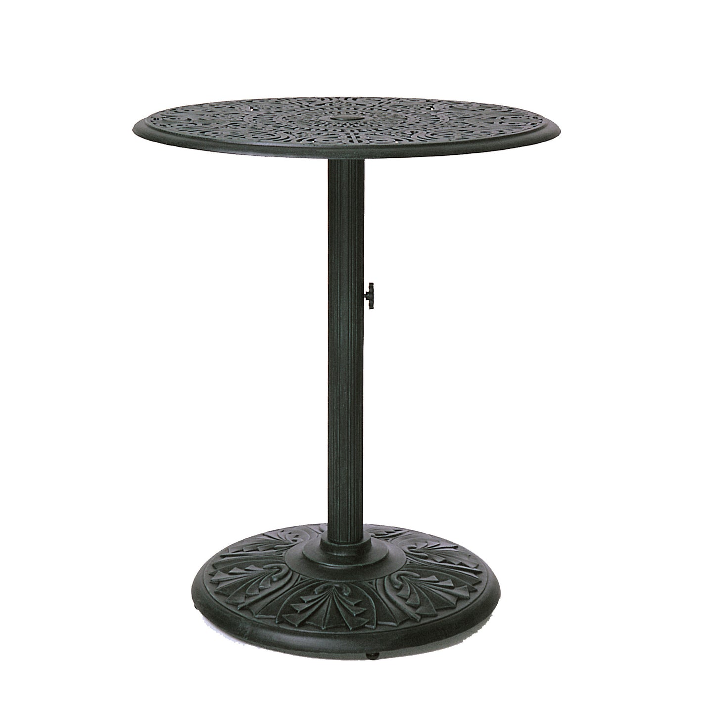 30 Round Tuscany Pedestal Counter Height Table, image 1