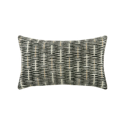
                  Elaine Smith Intertwine Ebony Lumbar Pillow - Image 1
                