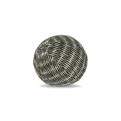 
                  12" Round Elaine Smith Orb Pillow Intertwine Ebony - Image 1
                