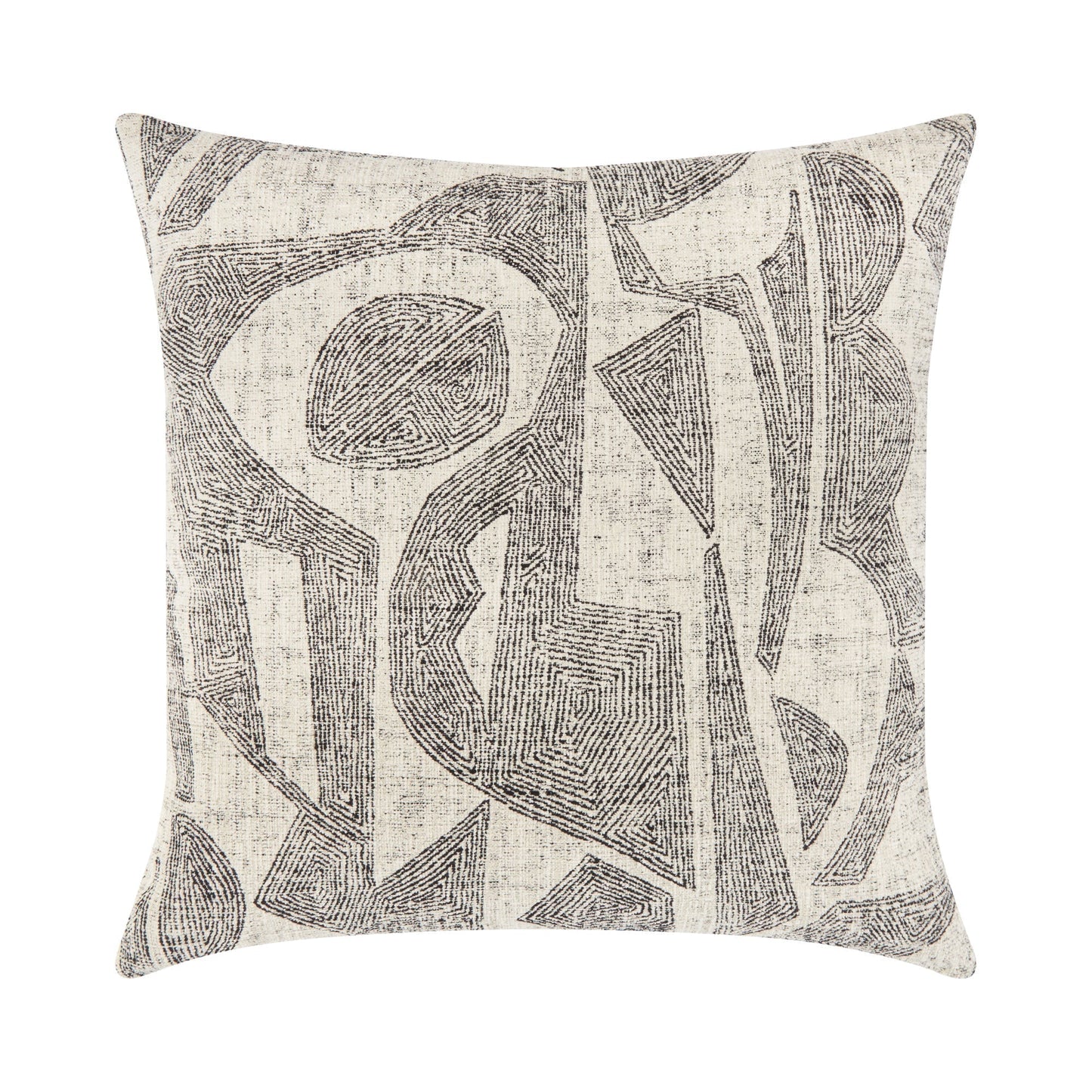 Elaine Smith 22 Square Pillow Influence Ebony, image 1