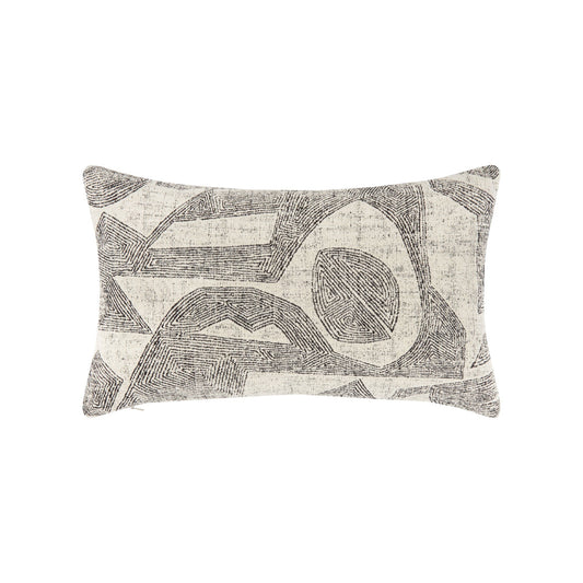 Elaine Smith Influence Ebony Lumbar Pillow