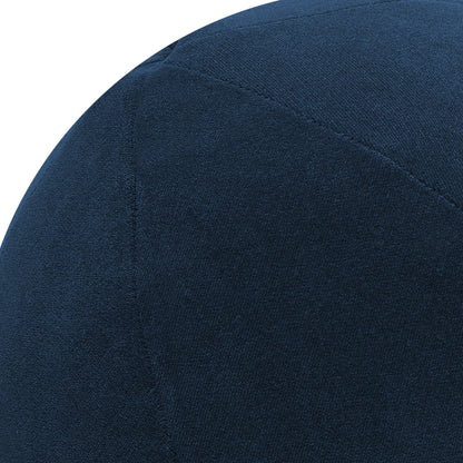 
                  12" Round Elaine Smith Orb Pillow Lush Velvet Midnight - Image 2
                