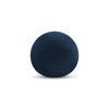 12" Round Elaine Smith Orb Pillow Lush Velvet Midnight