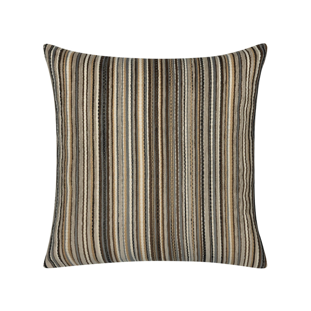 20" Square Elaine Smith Pillow Lush Velvet Earth