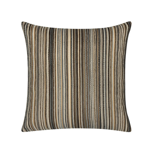 20" Square Elaine Smith Pillow Lush Velvet Earth