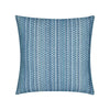 Elaine Smith Kaleidoscope Indigo Square Pillow