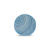 12" Round Elaine Smith Orb Pillow Kaleidoscope Indigo
