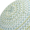12" Round Elaine Smith Orb Pillow Kaleidoscope Spring