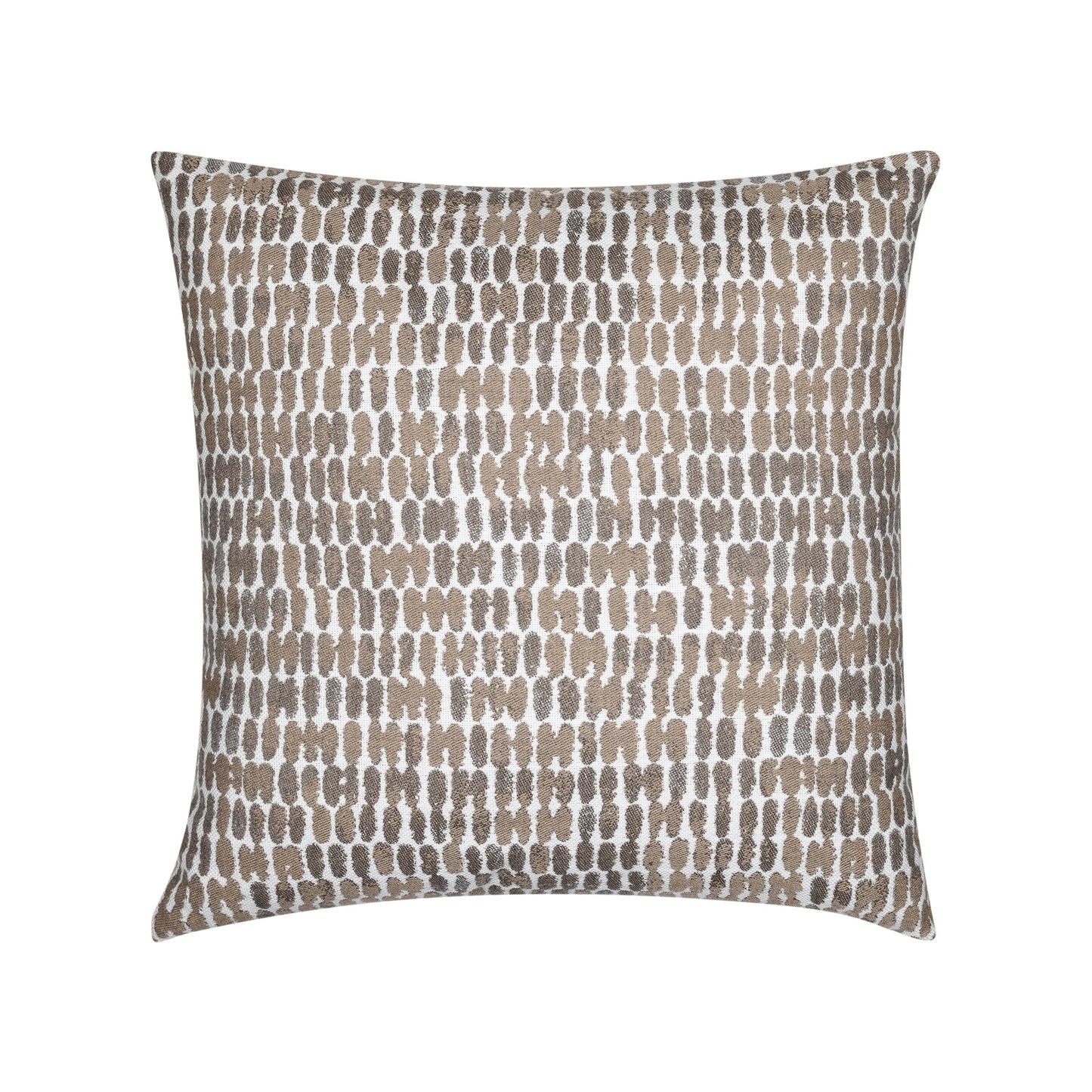 Elaine Smith 20 Square Pillow Thumbprint Latte, image 1