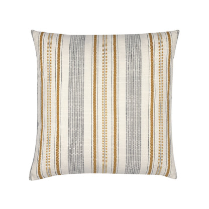 
                  Elaine Smith Pathway Gold Square Pillow - Image 1
                