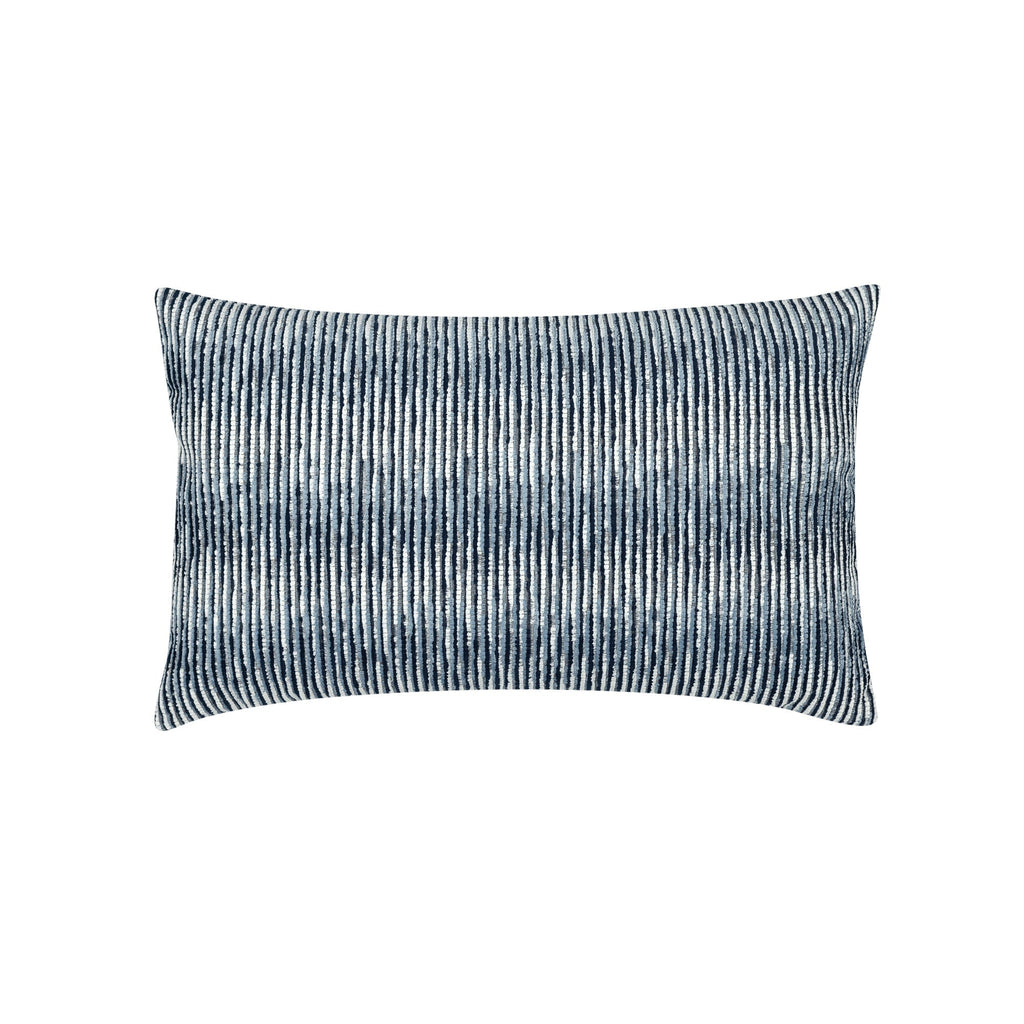 Elaine Smith Progress Indigo 12 x 20 Square Pillow