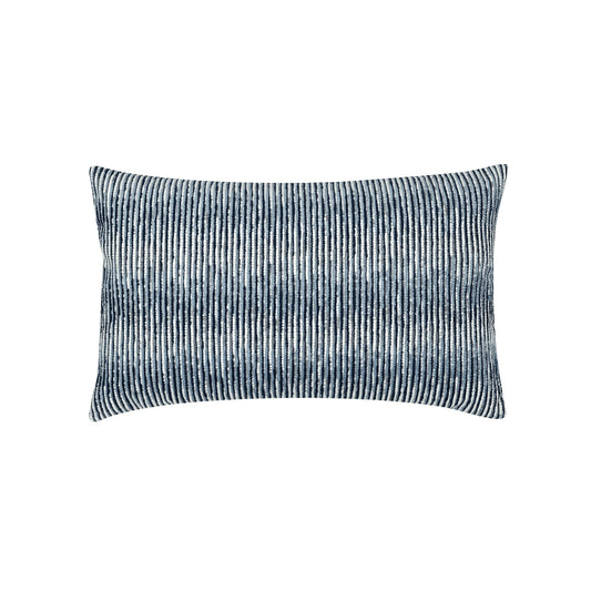 Elaine Smith Progress Indigo 12 x 20 Square Pillow