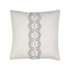 Elaine Smith 20 Square Pillow Distinct Oyster