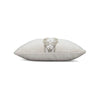 20" Square Elaine Smith Pillow  Distinct Oyster