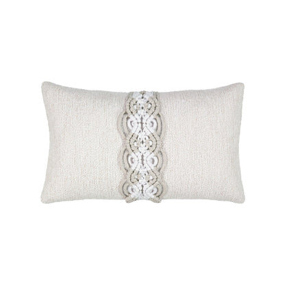 
                  Elaine Smith Distinct Oyster Lumbar Pillow - Image 1
                