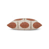 20" Square Elaine Smith Pillow Solstice Papaya