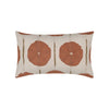 Elaine Smith Solstice Papaya 12 x 20 Square Pillow