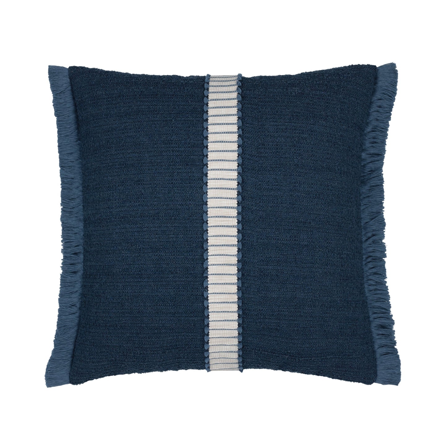 Elaine Smith 20 Square Pillow Deluxe Indigo, image 1
