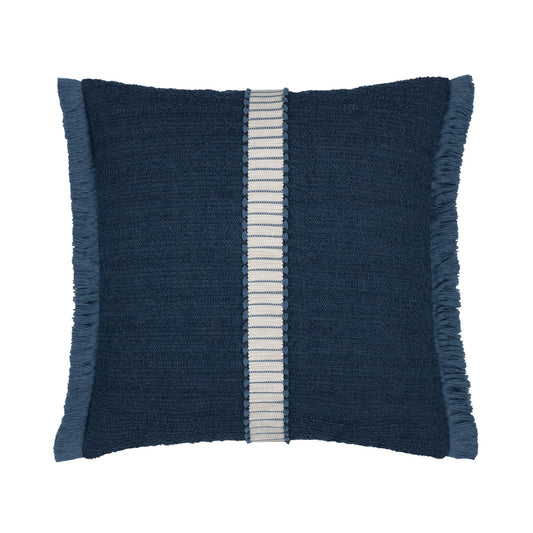 Elaine Smith 20 Square Pillow Deluxe Indigo