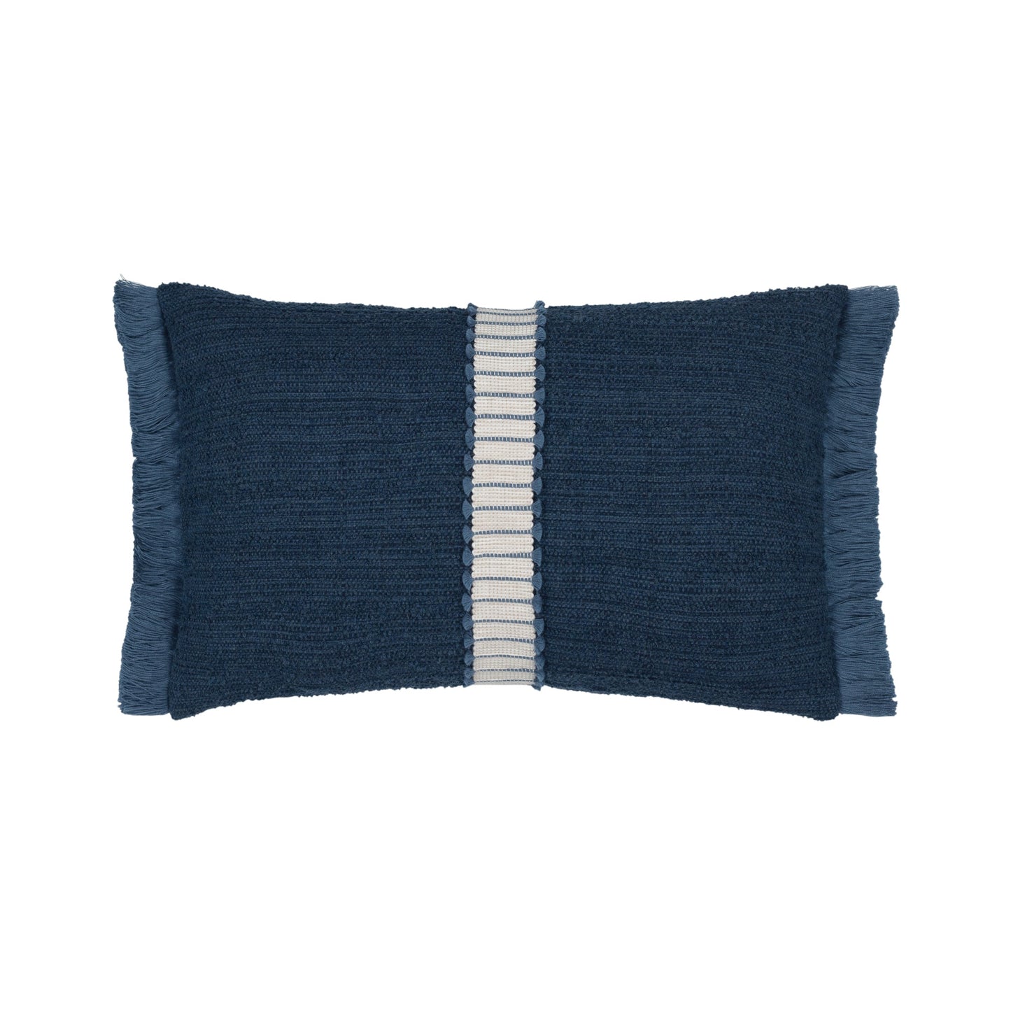 Elaine Smith Deluxe Indigo Lumbar Pillow, image 1