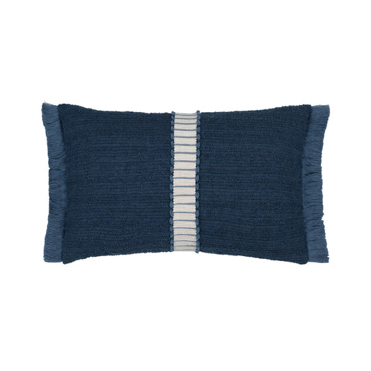 Elaine Smith Deluxe Indigo Lumbar Pillow
