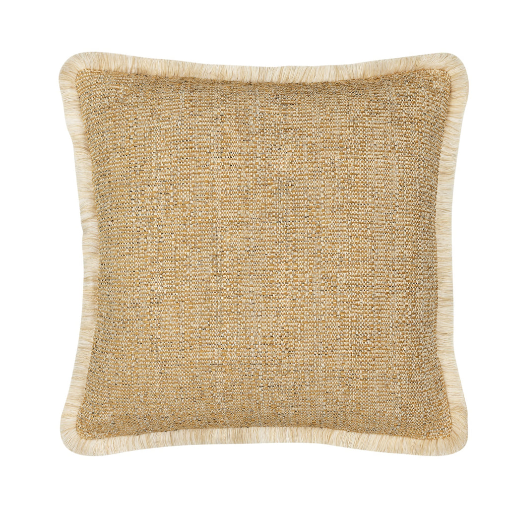 Elaine Smith Golden Hour Fringed Square Pillow